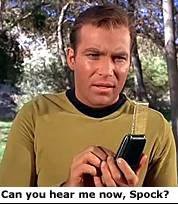 Star Trek communicator - augmented reality