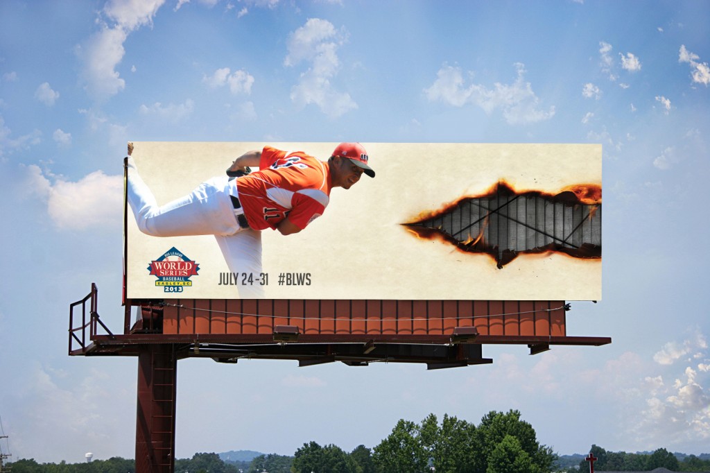 Big League World Series billboard won 2014 OBIE Award Finalist