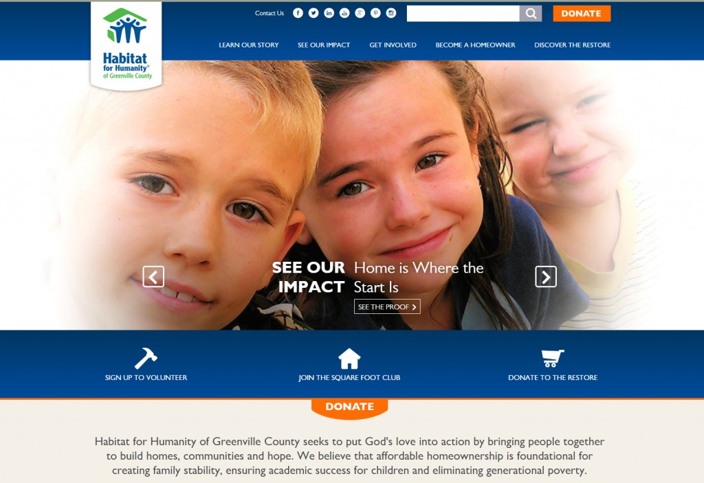 Habitat for Humanity website