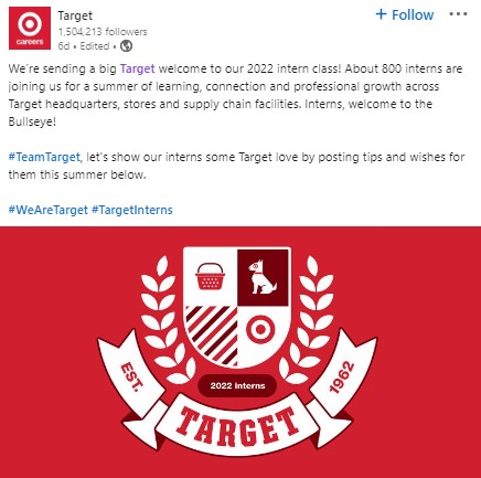 Target LinkedIn