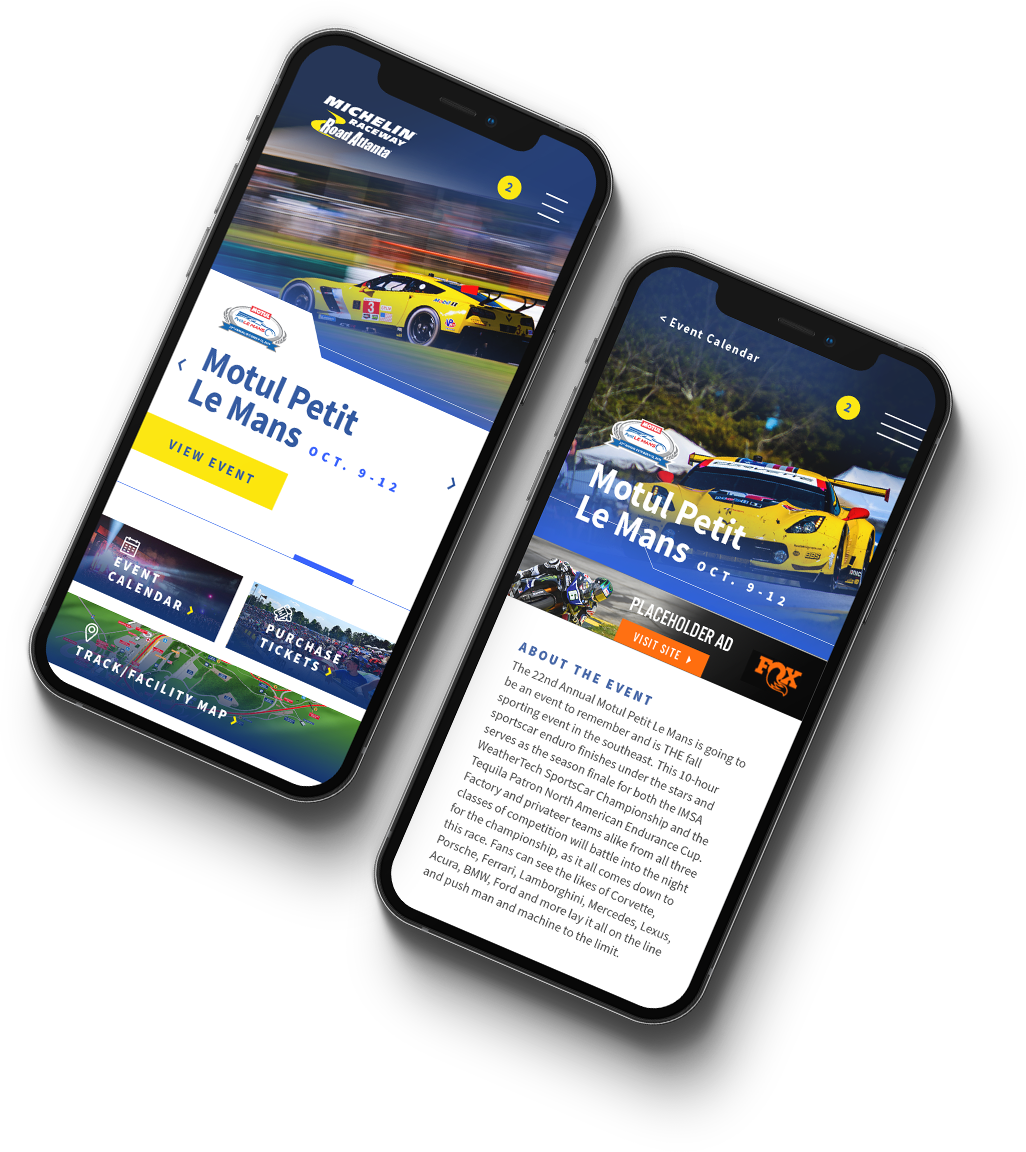 Michelin Raceway Road Atlanta App